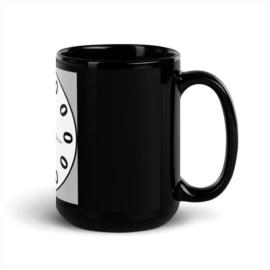 Fuchsgivin Black Glossy Mug